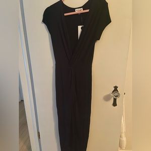 Brand new (with tags) black maxi dress size medium